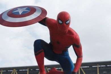 Tom Holland as Spider-Man in 'Captain America: Civil War'