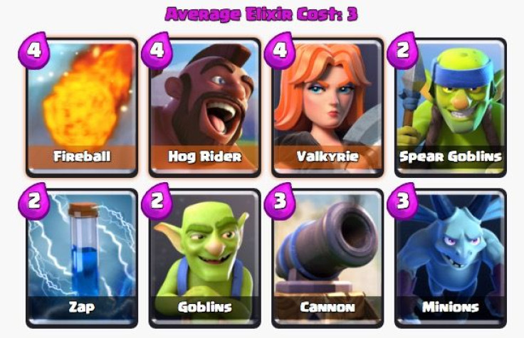 Clash Royale, Arean 5-7 Deck