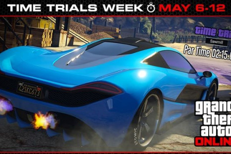 'GTA Online' Time Trials Week takes place from May 6 through May 12.