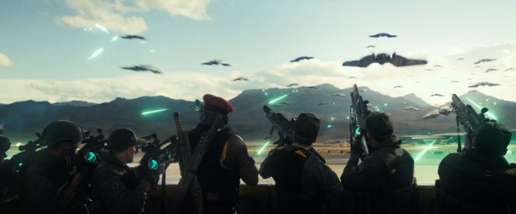 Earth Space Defense in 'Independence Day: Resurgence' or U.S. Army members?