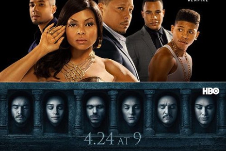 "Empire" and "Game of Thrones" are very different shows with very similar themes. 