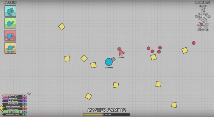 Diep.io is a tank based Agar.io style game that brings stats upgrades and classes to the mix.