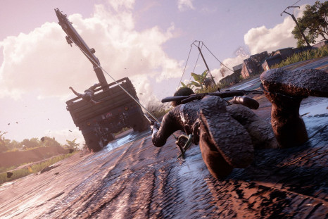 The grappling hook is one of the most significant gameplay elements Added to 'Uncharted 4.'