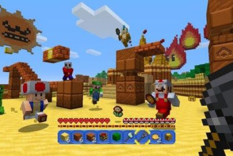 The Super Mario pack for Minecraft Wii U Edition