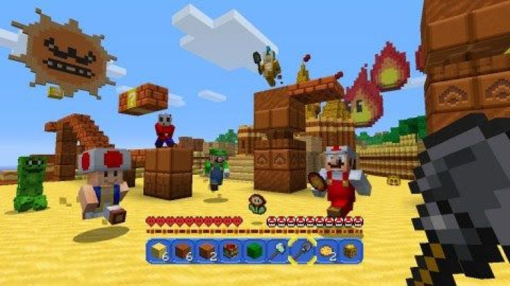The Super Mario pack for Minecraft Wii U Edition