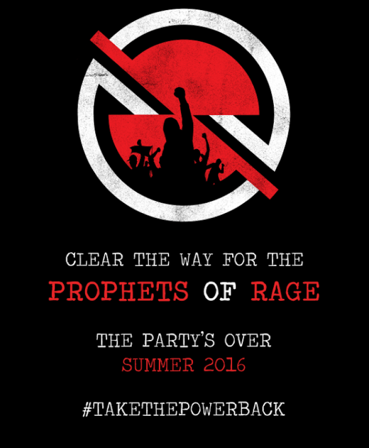 While a Rage Against the Machine Tour 2016 is not happening a Prophets of Rage supergroup featuring members from RATM, Cypress Hill and Public Enemy is forming. 
