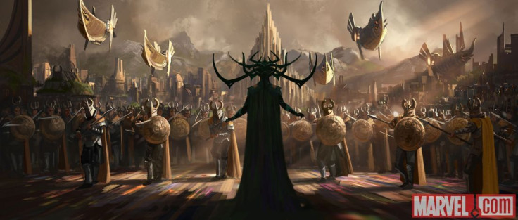 Concept art of Hela in 'Thor: Ragnarok'