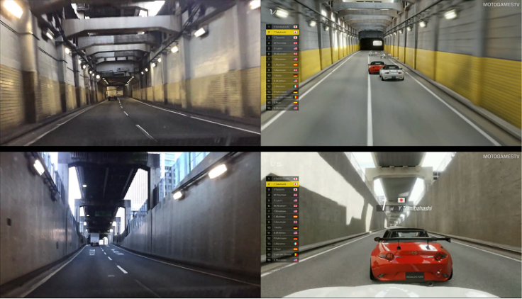 Real Tokyo Expressway VS. 'Gran Turismo Sport'