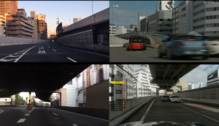 Real Tokyo Expressway VS. 'Gran Turismo Sport'