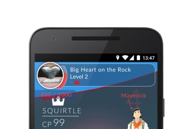 You can own a Gyme in Pokemon Go