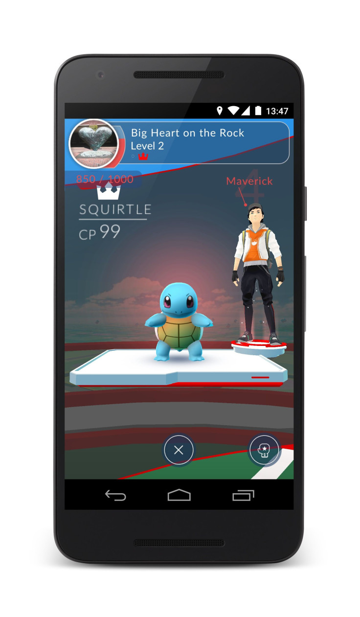 You can own a Gyme in Pokemon Go