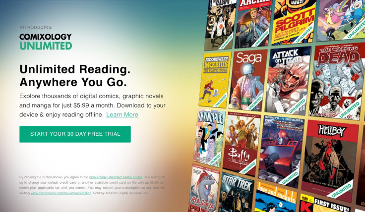 ComiXology Unlimited will bring comic book binging.