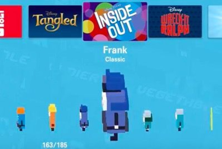 Frank is one of 2 new Inside Out secret characters in the May Disney Crossy Road update