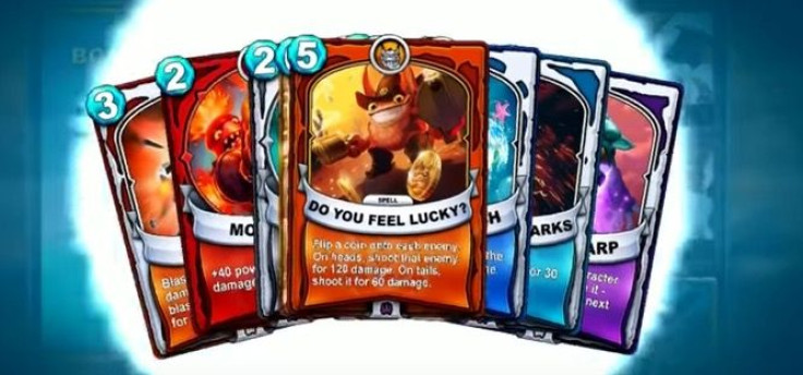 Skylanders Battlecast includes over 100 spell cards to collect ranging from common to ultimate.