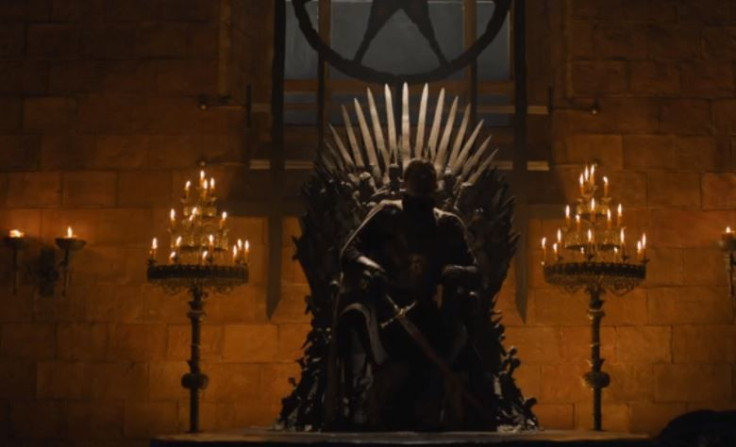 Jaime on the Iron Throne.