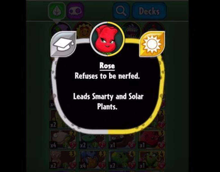 Rose will jump from Garden Warfare 2 to PvZ Heroes