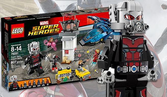 Giant-Man made an appearance in a LEGO set before Civil War.