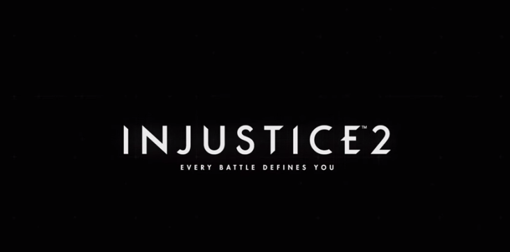 Injustice 2 is officially announced for 2017.