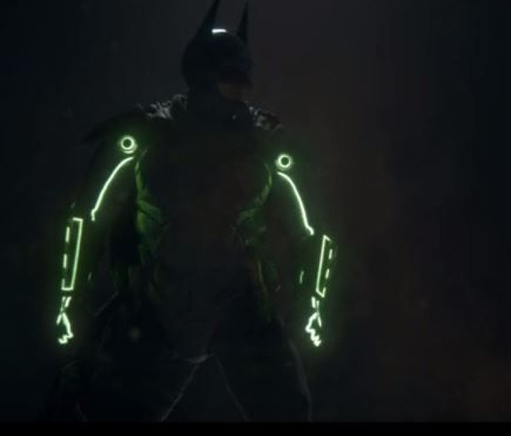 Batman's green armor in Injustice 2