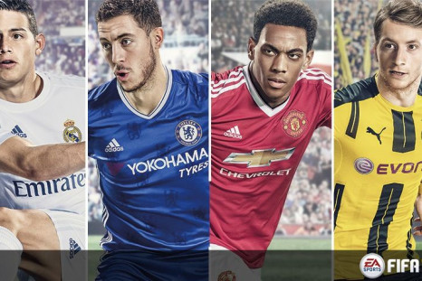 The cover stars of FIFA 17