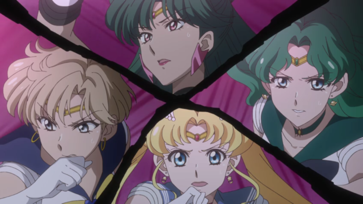 Sailor Moon and the Outer Senshi