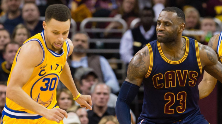 Stephen Curry leads the Golden State Warriors against LeBron James and the Cleveland Cavaliers