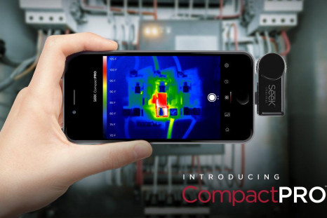 Seek CompactPRO Gives Your Smartphone Camera Thermal-Imaging Superpowers