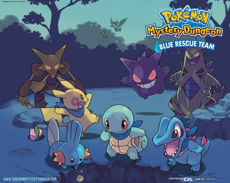 The Pokemon Mystery Dungeon games are coming to the Wii U virtual console.