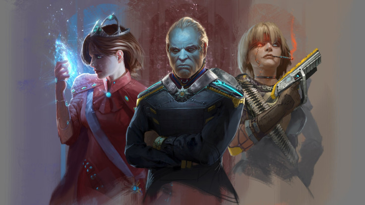 Character lineup for The Mandate.