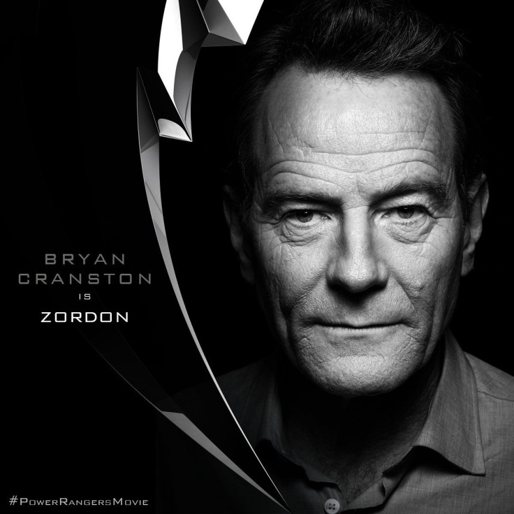 Bryan Cranston will play Zordon in the upcoming 'Power Rangers' movie.