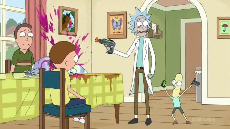 Mr. Poopy Butthole's introduction in Rick and Morty Season 2 episode "Total Rickall."