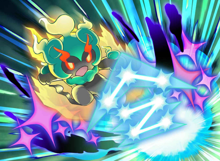 Marshadow performing its Z-Move