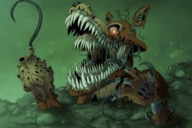Five Nights At Freddy’s: The Twisted Ones introduces Twisted Foxy to the series’ novel lore, and he’s really terrifying. Look at that hook and the barnacles on his body. Five Nights At Freddy’s: The Twisted ones releases June 27.
