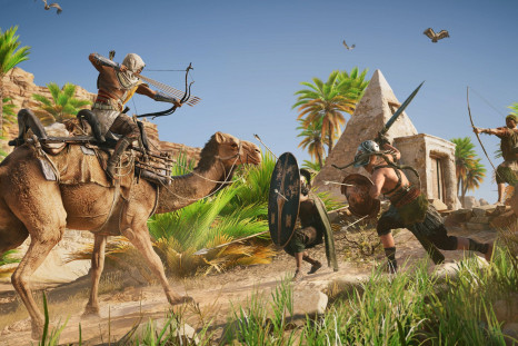 Assassin’s Creed Origins doesn’t feature a mini-map, and Ubisoft says that enhances the player’s immersion. Hallucinations will also make desert environments feel more real. Assassin’s Creed Origins comes to Xbox One, PS4 and PC Oct. 27.