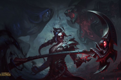 Kayn and the two sides fighting for his soul