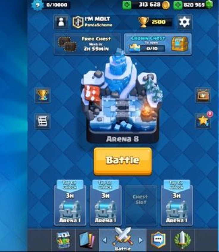The Clash Royale UI and tabs will receive updates in the next update.