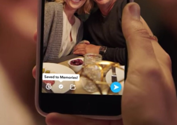 The new Memories feature lets you save your snaps forever in sharable albums