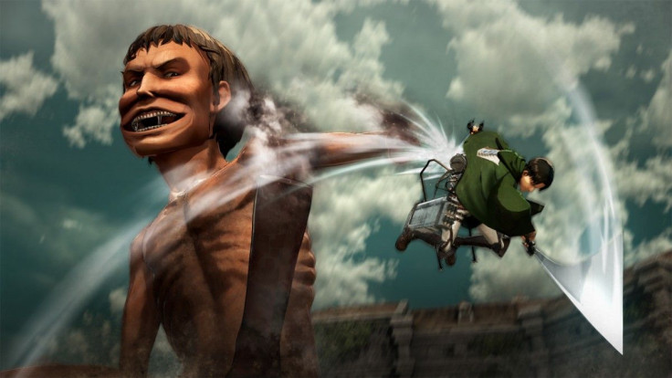 Levi will use his iconic spin attack in the 'Attack on Titan' game.
