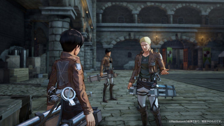 There are plenty of cutscenes that follow the 'Attack on Titan' story