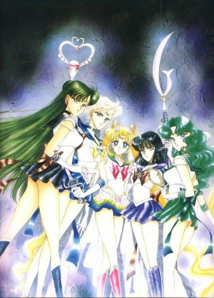 The Outer Senshi in the manga