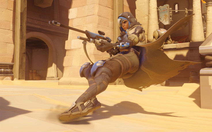 Ana in action in Overwatch