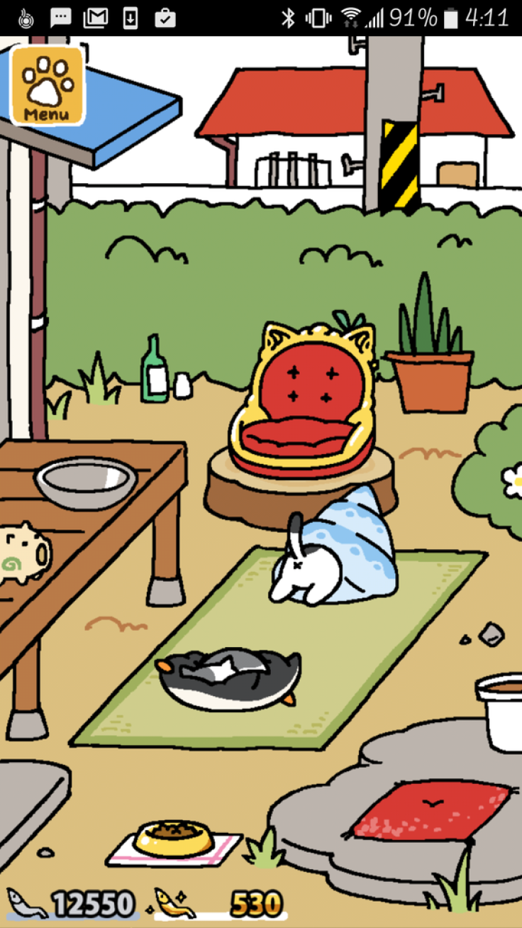 The Neko Atsume update works for Android users.