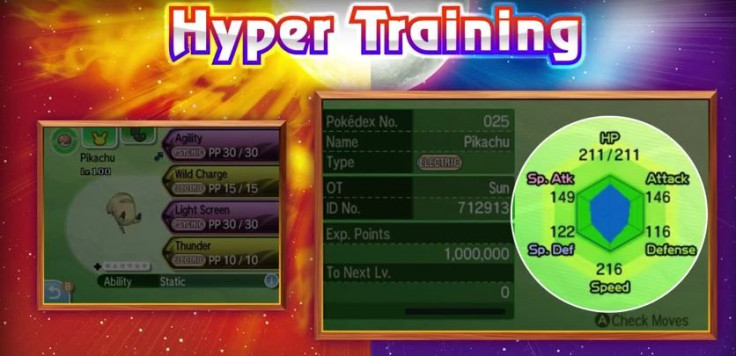 Hyper Training in 'Sun and Moon'