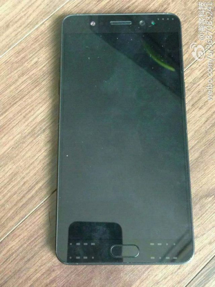 Flat Samsung Galaxy Note 7 prototype