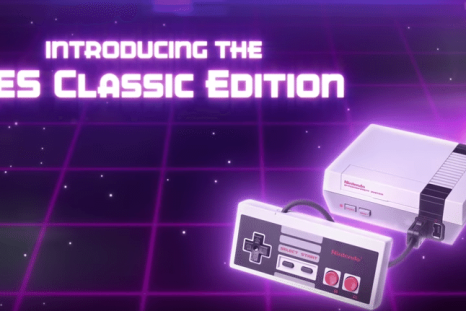 The upcoming NES Classic system is coming in November.