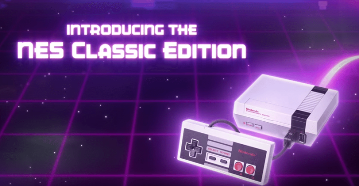 The upcoming NES Classic system is coming in November.