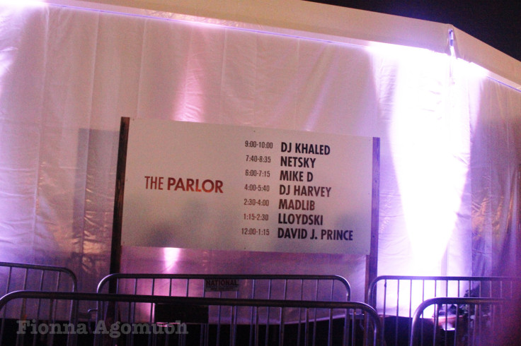 The Parlor at Panorama Festival, Randall's Island, New York on Friday, July 22, 2016