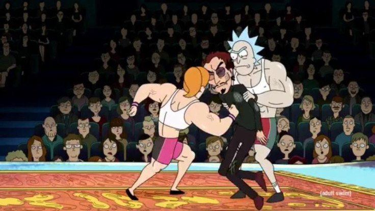 Summer and Rick beat the hell out of Satan in 'Rick and Morty,' because this show is actually pro-Christian, pro-capitalist and anti-anti-Marxist... or something.