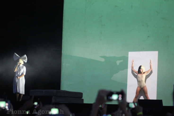 Sia and Maddie Ziegler perform at Panorama Festival, Randall's Island, New York on Saturday, July 24, 2016