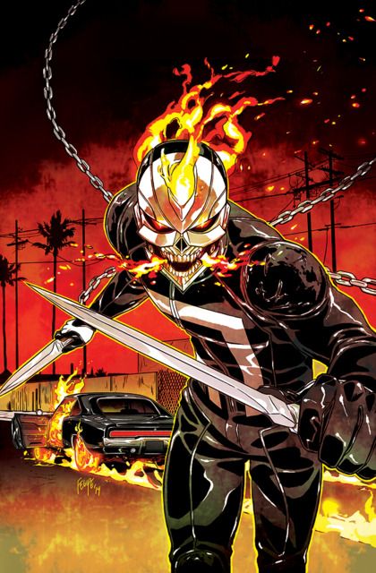 Robbie Reyes as he appears in Marvel Comics.